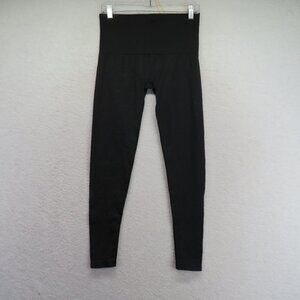 Assets By Spanx Shapewear Size Large Black High Rise Leggings Stretch